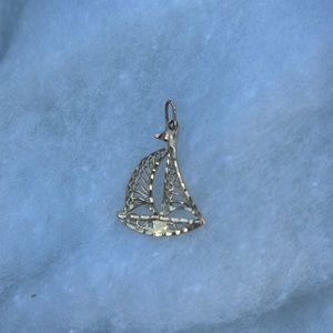 14 kt Gold Sailboat charm